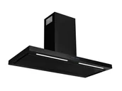 Okapy kuchenne - Toflesz Etna Lux 90 Czarny Mat - miniaturka - grafika 1