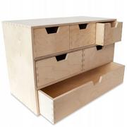 Organizer na biurko, 6 szuflad, 42 x 20 x 28,5 cm