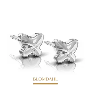 Blomdahl - Kolczyk Butterfly Crystal 5 mm SFJ 2szt - Piercing - miniaturka - grafika 1