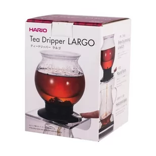 Hario Zaparzacz do herbaty Largo Tea Dripper Set ze stojakiem 8388-uniw - Zaparzacze i kawiarki - miniaturka - grafika 3