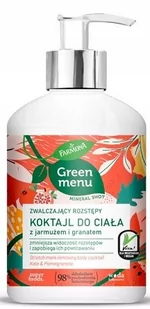 Farmona Farmona Green Menu Mineral Shot Koktajl do ciała Zwalczjący rozstępy 250 ml FARMONA 974490 - Balsamy i kremy do ciała - miniaturka - grafika 1
