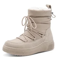 Śniegowce damskie - TAMARIS Damskie Comfort WL Lace Boot Duo-tex śniegowce, LT Grey/Rose, rozmiar 39 EU, Lt Grey Rose, 39 EU - miniaturka - grafika 1