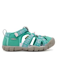 Buty trekkingowe dziecięce - Sandały Keen Seacamp Ii Cnx Y 1030815 Zielony - miniaturka - grafika 1