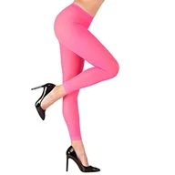 Legginsy - Widmann 20426 - Legginsy w kolorze neonowym, różowe, rozmiar uniwersalny, 70 DEN, karnawał, impreza tematyczna - miniaturka - grafika 1