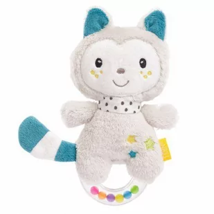BabyFehn Maskotka z grzechotką Kot Yuki - Grzechotki dla dzieci - miniaturka - grafika 1