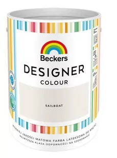 Beckers Designer Colour- farba, Sailboat, 5l - Farby zewnętrzne - miniaturka - grafika 1