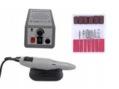 Frezarki do paznokci - Profesjonalna Frezarka + Zestaw Frezów, Szara - miniaturka - grafika 1