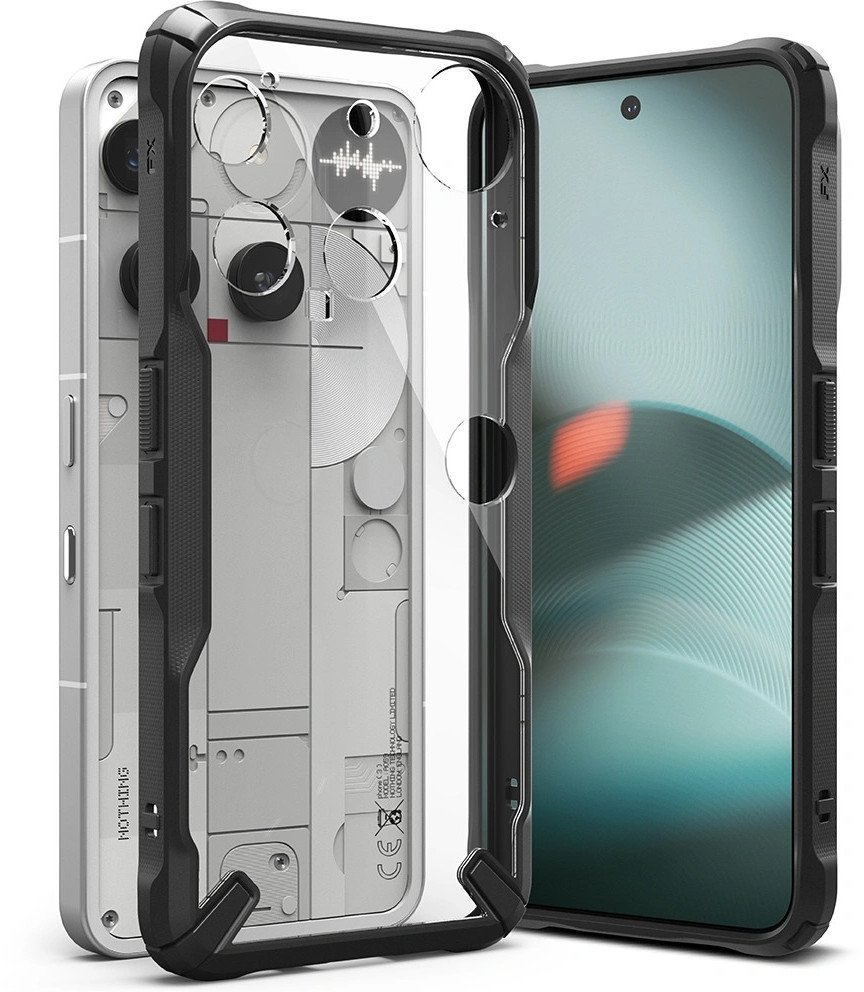Etui Ringke Fusion-X do Nothing Phone 3 Black