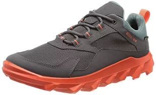 ECCO Damskie trampki Mx Low Tie Gore-Tex, 2,5 UK, Grawitacja/Grawitacja/Nagietek, 35.5/36 EU - Moda i Uroda OUTLET - miniaturka - grafika 1