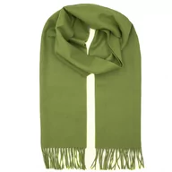 Apaszki i szaliki męskie - Szalik z wełny w kolorze zielonym EM 32 - EM Men's Accessories - miniaturka - grafika 1