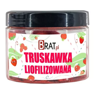 Truskawka LIOFILIZOWANA 20g chrupiąca - Owoce świeże i suszone - miniaturka - grafika 1