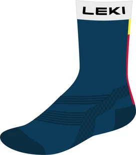 Leki LE Skarpety TRAIL RUN. 39-42 blue-white - Skarpety termoaktywne - miniaturka - grafika 1