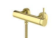 Baterie wannowe i prysznicowe - Kohlman bateria prysznicowa QW120AGD Axel Gold złoty połysk - miniaturka - grafika 1