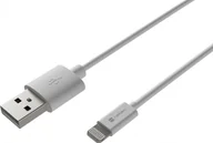 Kable USB - Kabel USB Natec USB-A - Lightning 1 m Biały (NKA-2148) - miniaturka - grafika 1