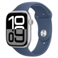 Smartwatch - Apple Watch 10 GPS + Cellular 46mm z aluminium srebrnym pasek sportowy M/L Niebieski - miniaturka - grafika 1
