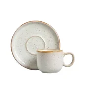 Filiżanki - HOMLA Filiżanka MORITA ze spodkiem 100 ml - miniaturka - grafika 1