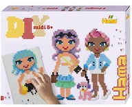 Prace ręczne dla dzieci - Zestaw Hama 3159 - Modne dziewczęta - miniaturka - grafika 1
