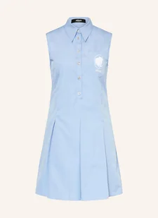 Versace Sukienka Koszulowa blau - Sukienki - miniaturka - grafika 1