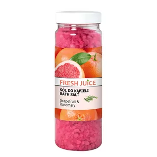 Fresh Juice Grapefruit & Rosemary Sól do kąpieli 700g - Kosmetyki do kąpieli - miniaturka - grafika 1