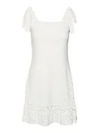 Sukienki - VERO MODA Damska sukienka VMTASSA SL Short Dress Noos, śnieżnobiała, L, Snow White, L - miniaturka - grafika 1