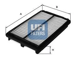 Filtr powietrza UFI Filtry 30.170.00 - Filtry powietrza - miniaturka - grafika 1
