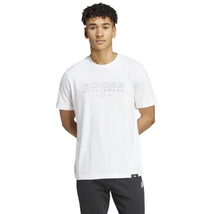 Koszulka męska adidas Tech Linear Graphic - Koszulki sportowe męskie - miniaturka - grafika 1