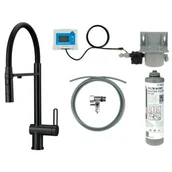 Baterie kuchenne - Deante Bateria Magnetic BRMFN75M z filtrem Czarny mat - miniaturka - grafika 1