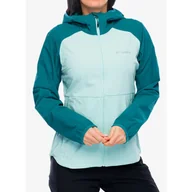 Odzież trekkingowa damska - Kurtka softshell damska Columbia Heather Canyon II Hooded Softshell - miniaturka - grafika 1