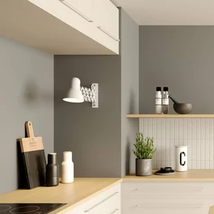 Lampa ścienna Harmony z ramieniem nożycowym, biała - Lampy ścienne - miniaturka - grafika 2