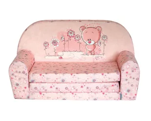 Sofka Dziecięca Mini Kanapa Łóżko Teddy Bear - Fotele i pufy dla dzieci - miniaturka - grafika 1