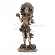 Figurki dekoracyjne - coatlicue aztecka bogini ziemi veronese wu77893a4 - miniaturka - grafika 1