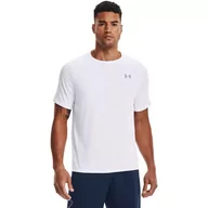 Odzież trekkingowa damska - Under Armour, Koszulka męska, UA TECH 2.0 SS TEE 1326413-100, biały, rozmiar XL - miniaturka - grafika 1