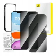 Szkła hartowane na telefon - BASEUS Wytrzymałem Szkło Hartowane Prywatyzujące iPhone 11 Pro Max XS Max - miniaturka - grafika 1
