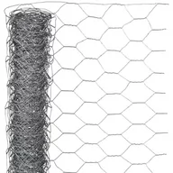 Ogrodzenia - Outsideliving Nature Siatka druciana dla kur, szara, 1x10 m, 6050223 - miniaturka - grafika 1