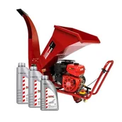 Rozdrabniacze do gałęzi - Rozdrabniacz spalinowy GREENSO WMS301 Weima + Olej do kosiarki NAC SAE 30 2600 ml - miniaturka - grafika 1