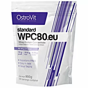 Ostrovit Standard Wpc 80.Eu 900G Białko Czek Biała (OST/005#BICZE) - Odżywki białkowe - miniaturka - grafika 1