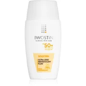Podkłady do twarzy - Iwostin Solecrin - Ultra lekki fluid SPF50+ 40ml - miniaturka - grafika 1