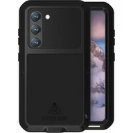 Etui i futerały do telefonów - LOVE MEI Etui Pancerne + szkło Powerful do Galaxy S23, czarne - miniaturka - grafika 1