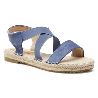 Espadryle damskie - Jenny Fairy Espadryle WSS20286-05 Blue - grafika 1