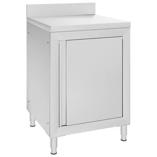 VidaXL Gastronomiczna szafka kuchenna, 60x60x96 cm, stal nierdzewna 147229 VidaXL - Meble gastronomiczne - miniaturka - grafika 1