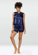 Piżamy damskie - Komplet Skaylor Granatowy (Rozmiar XS) - miniaturka - grafika 1