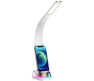 Lampy stojące - Immax 08974L - LED RGB Ściemnialna lampa stołowa CORELLA LED/7W/12/230V białe - miniaturka - grafika 1