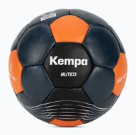 Piłka ręczna - Piłka do piłki ręcznej Kempa Buteo ciemny turkus/pomarańczowa rozmiar 3 - miniaturka - grafika 1