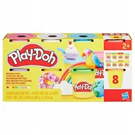 Masy plastyczne - Play-Doh ciastolina zestaw 8 Tub Rainbow 8-pack tęczowe kolory Hasbro G0691 - miniaturka - grafika 1