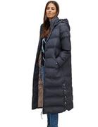 Płaszcze damskie - STREET ONE Damski płaszcz zimowy A201859, Gravity Blue, 38, Gravity Blue, 38 - miniaturka - grafika 1