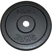 Pozostały sprzęt siłowy - HMS TCZ20 TALERZ CZARNY 20 KG 1AB-17-6-097 - miniaturka - grafika 1