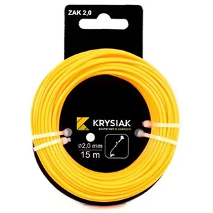 Żyłka Tnąca  2,0Mm   Okrągła 15M Z Zawieszką - Akcesoria do kos i kosiarek - miniaturka - grafika 1