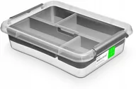 Pojemniki kuchenne - Pojemnik organizer plastikowy antybakteryjny 6l - miniaturka - grafika 1