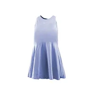 Sukienki - Nike Court Dry Sukienka dla dzieci, Oxygen Purple/Biała/Biała, FR (rozmiar producenta: XL) - miniaturka - grafika 1