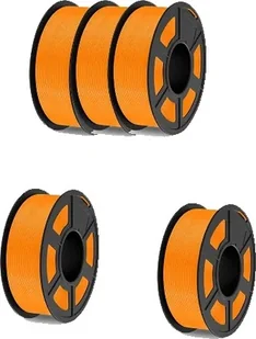 filament do druku 3D, średnica 1,75 mm, długość 330 m, 5 pomarańczowy - Filamenty i akcesoria do drukarek 3D - miniaturka - grafika 1
